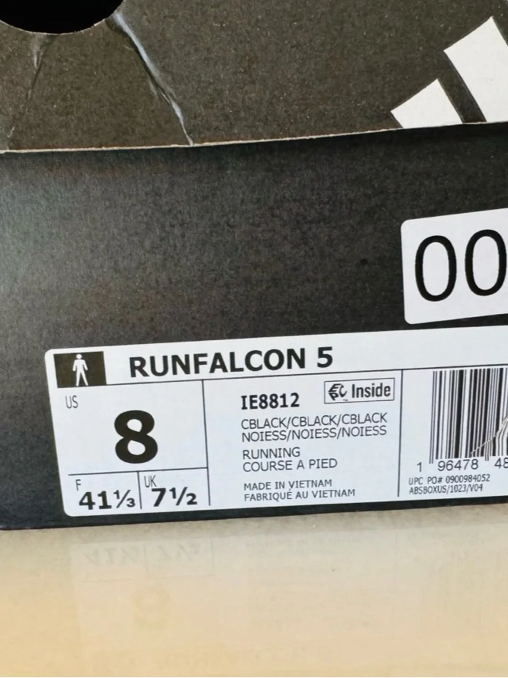 ADIDAS Runfalcon 5.0 Athletic Shoes Men’s Size 8 $70 NEW IN BOX